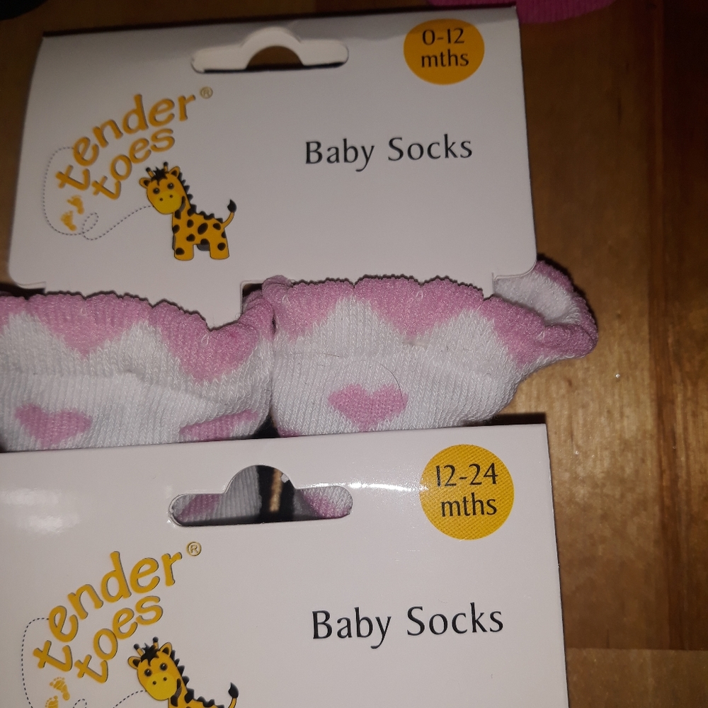 @kariwayrynen 10 Pairs Baby Girl Socks 12-24 Mths. - Picture 3 of 5